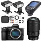 Nikon Z5 + Nikon Z 105mm f/2.8 Macro Lens + Godox MF12-K2 + XProIIN - Dentist Kit